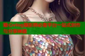 糖心vlog摄影师必备平台一站式创作与分享神器