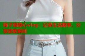 橘子猫糖心vlog：记录生活趣事，分享甜蜜瞬间