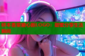 桥本香菜糖心新LOGO：甜蜜分享生活瞬间