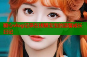 糖心vlog记录在线猫宝宝的温馨成长日记