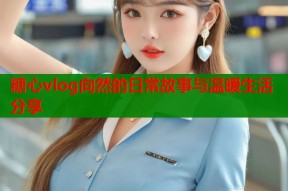 糖心vlog向然的日常故事与温暖生活分享