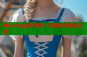 糖心vlog会员专享一天精彩内容全记录