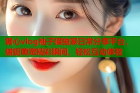 糖心vlog袖子猫独家日常分享平台，捕捉萌宠精彩瞬间，轻松互动体验
