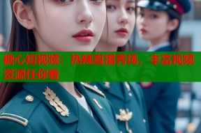 糖心短视频：热辣直播秀场，丰富视频资源任你看