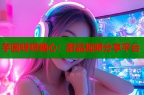 芋圆呀呀糖心：甜品视频分享平台