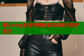 糖心vlog安全吗揭秘盗号风险与防护技巧