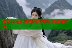 糖心vlog记录乖巧听话的日常温馨时光