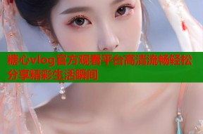 糖心vlog官方观看平台高清流畅轻松分享精彩生活瞬间