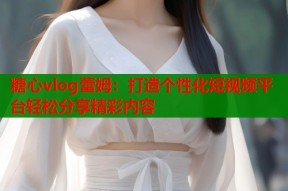 糖心vlog蕾姆：打造个性化短视频平台轻松分享精彩内容