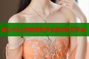 糖心Vlog短视频创作与互动社交平台