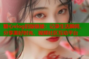 糖心vlog旧版链接：记录生活瞬间，分享美好时光，视频社区互动平台