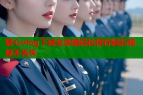 糖心vlog下线全攻略轻松保存精彩视频不丢失