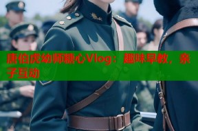 唐伯虎幼师糖心Vlog：趣味早教，亲子互动