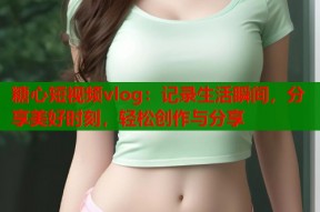 糖心短视频vlog：记录生活瞬间，分享美好时刻，轻松创作与分享