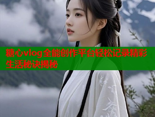 糖心vlog全能创作平台轻松记录精彩生活秘诀揭秘 第1张 糖心vlog全能创作平台轻松记录精彩生活秘诀揭秘 第1张