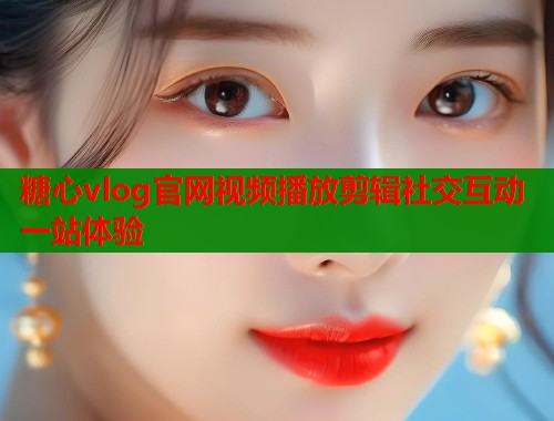 糖心vlog官网视频播放剪辑社交互动一站体验  第1张