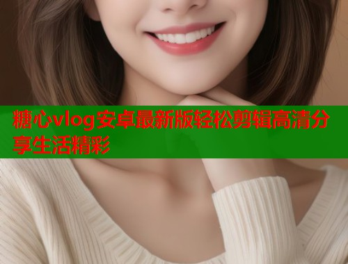 糖心vlog安卓最新版轻松剪辑高清分享生活精彩 第1张 糖心vlog安卓最新版轻松剪辑高清分享生活精彩 第1张