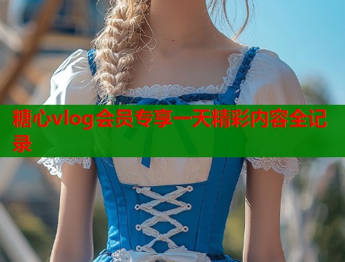 糖心vlog会员专享一天精彩内容全记录  第1张